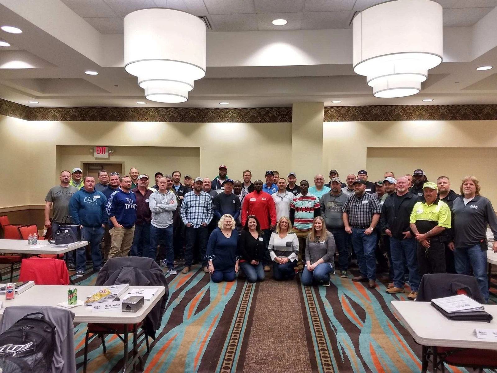 BLS Trucking staff at the 2019 annual meeting